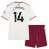 Original Trikotsatz Arsenal Gyokeres 14 Ausweichtrikot 2025-26 Für Kinder